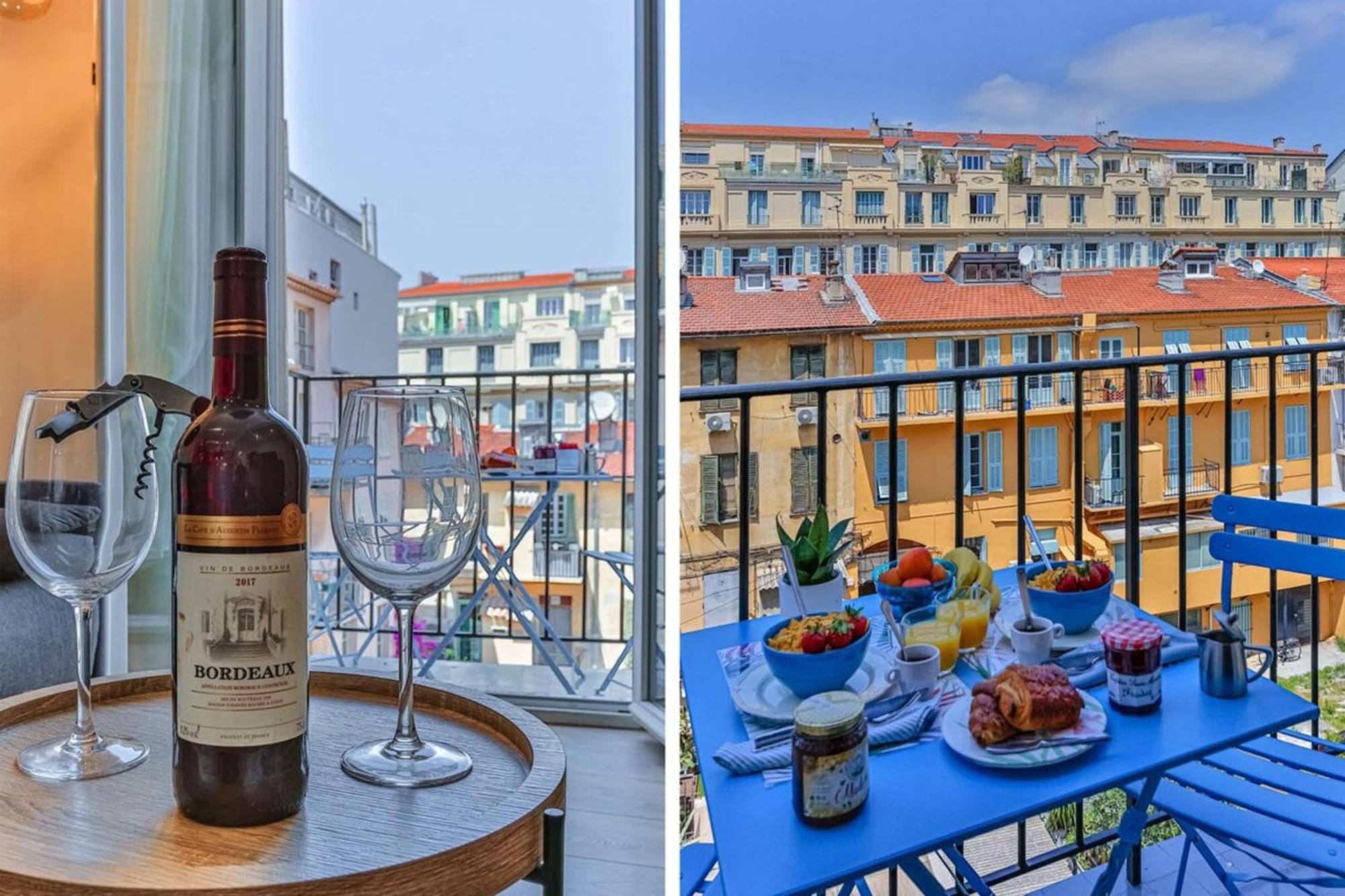 Апартаменты Massena Cours - Terrasse - Zone Pietonne Ницца Экстерьер фото